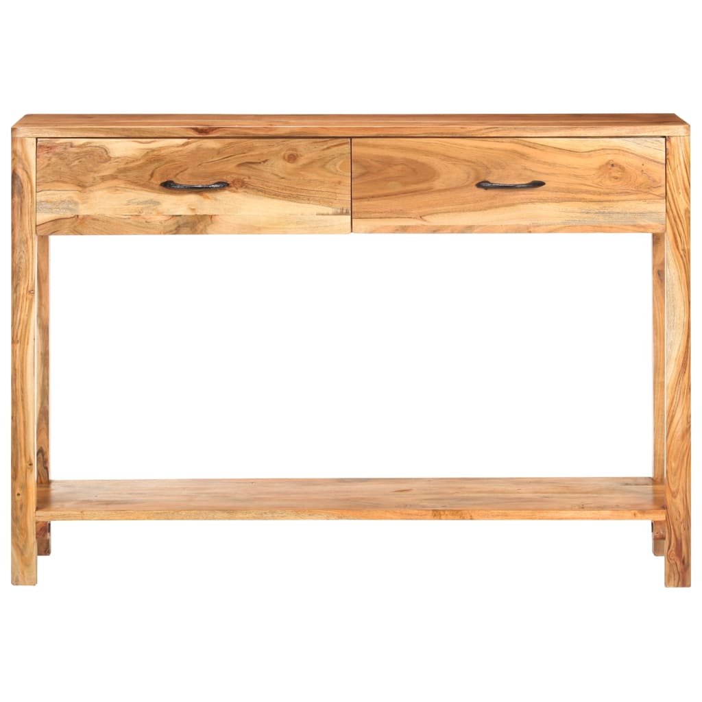 Credenza 110x30x75 cm in Legno Massello di Acacia 320471