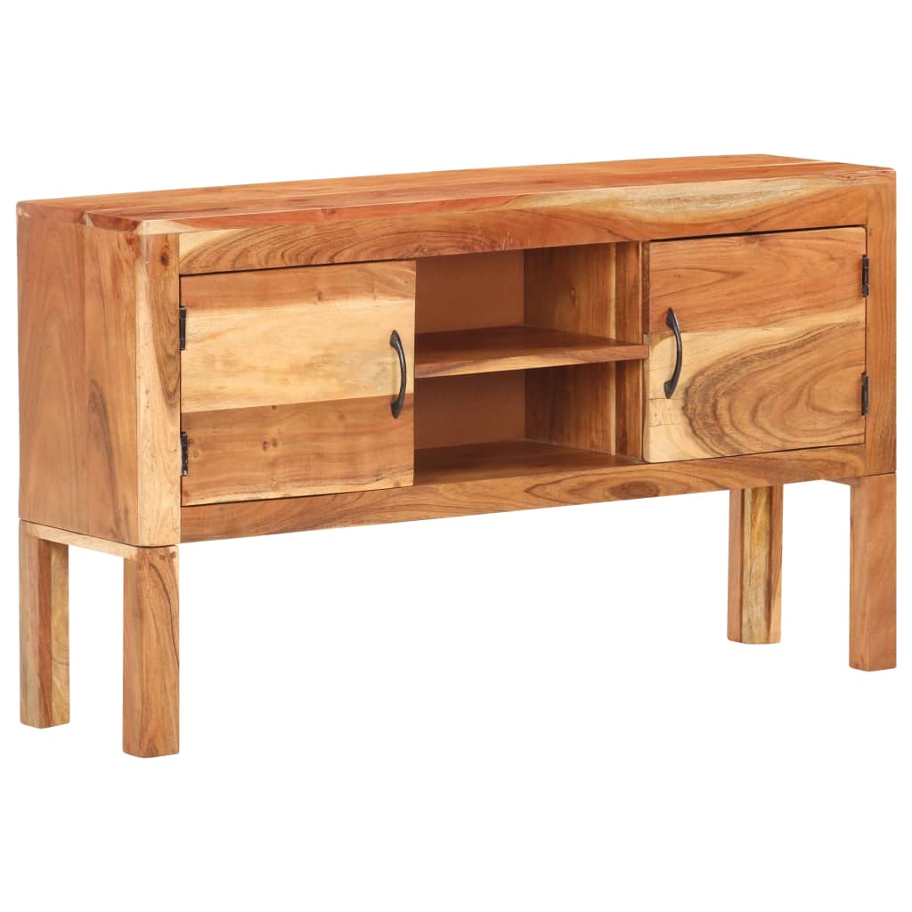 Credenza 116x30x66 cm in Legno Massello di Acacia cod mxl 19810