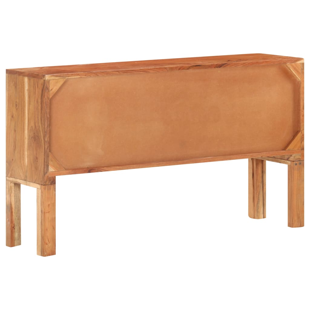 Credenza 116x30x66 cm in Legno Massello di Acacia cod mxl 19810