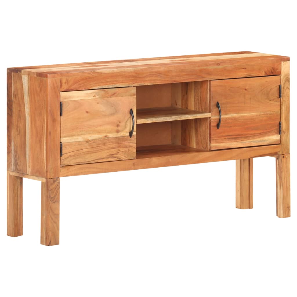 Credenza 116x30x66 cm in Legno Massello di Acacia cod mxl 19810