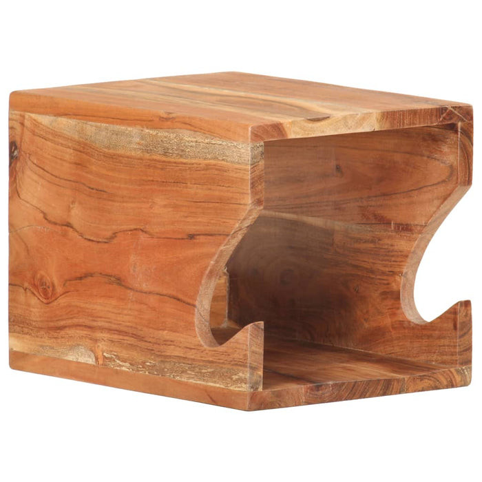 Supporto Bicicletta da Parete 35x25x25 cm in Legno di Acacia cod mxl 63059