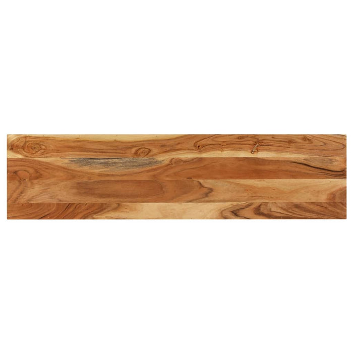 Tavolo Consolle 120x30x75 cm in Legno Massello di Acacia 320821