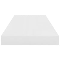 Scaffali a Parete 4 pz Bianco Lucido 60x23,5x3,8 cm in MDF 323750