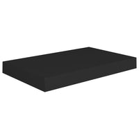 Scaffale a Parete Nero 40x23x3,8 cm in MDF cod mxl 33439