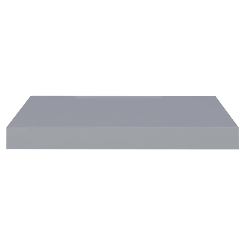 Scaffale a Parete Grigio 40x23x3,8 cm in MDF 323847