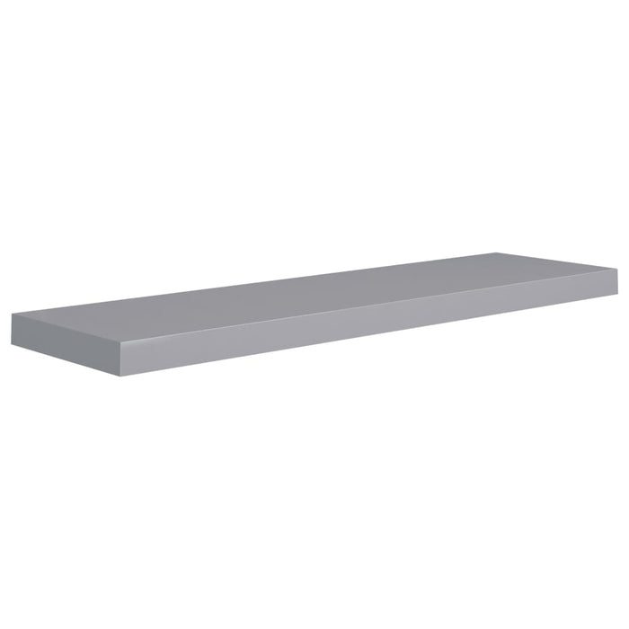 Scaffale a Parete Grigio 90x23,5x3,8 cm in MDF cod mxl 33310