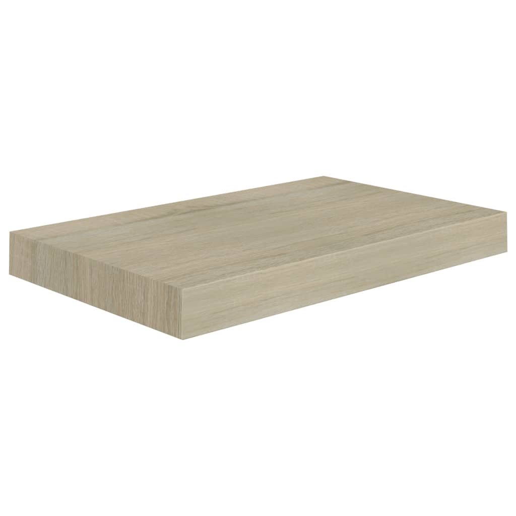 Scaffale a Parete Rovere 40x23x3,8 cm in MDF 323868