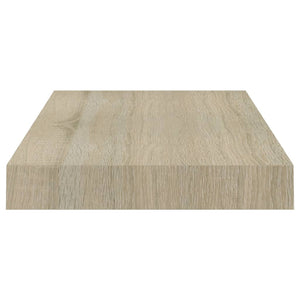 Scaffale a Parete Rovere 40x23x3,8 cm in MDF 323868