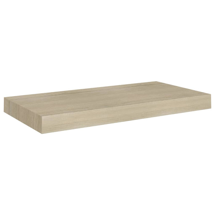 Scaffali a Parete 2 pz Rovere 50x23x3,8 cm in MDFcod mxl 127272