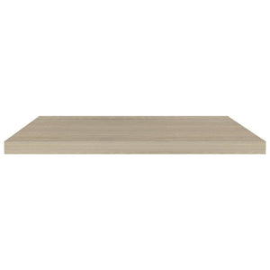 Scaffale a Parete Rovere 80x23,5x3,8 cm in MDF 323877