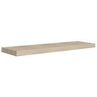 Scaffali a Parete 2 pz Rovere 90x23,5x3,8 cm in MDF cod mxl 33526