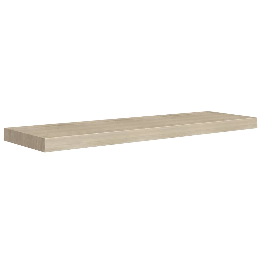 Scaffali a Parete 4 pz Rovere 90x23,5x3,8 cm in MDF cod mxl 33010