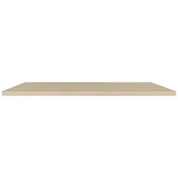 Scaffali a Parete 2 pz Rovere 120x23,5x3,8 cm in MDF 323884