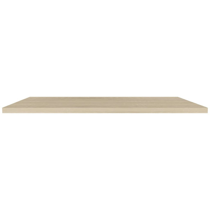 Scaffali a Parete 4 pz Rovere 120x23,5x3,8 cm in MDF 323885