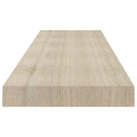 Scaffali a Parete 4 pz Rovere 120x23,5x3,8 cm in MDF 323885