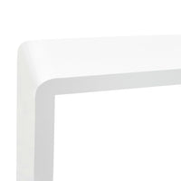 Mensole a Cubo da Parete 3 pz Bianco in MDF cod mxl 61296