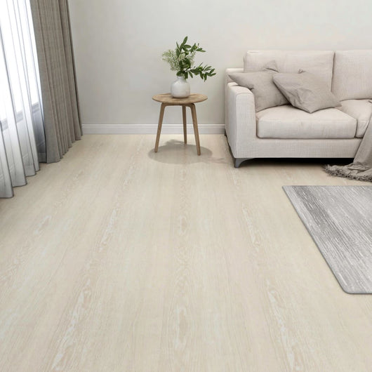 Listoni per Pavimenti Autoadesivi 55 pz in PVC 5,11 m² Beige 324653