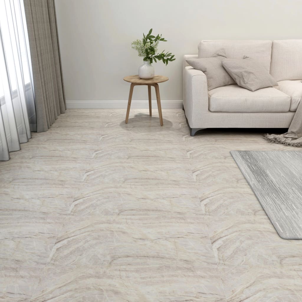 Listoni per Pavimenti Autoadesivi 55 pz in PVC 5,11 m² Beige cod mxl 45262