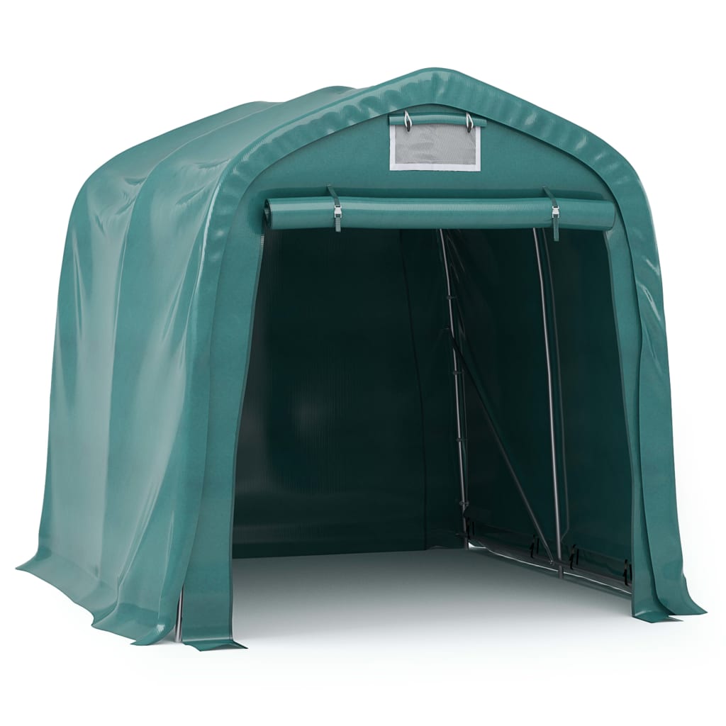 Tenda Garage in PVC 1,6x2,4 m Verde cod mxl 66354