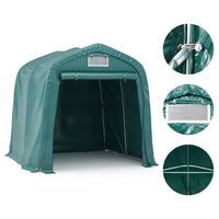 Tenda Garage in PVC 1,6x2,4 m Verde cod mxl 66354