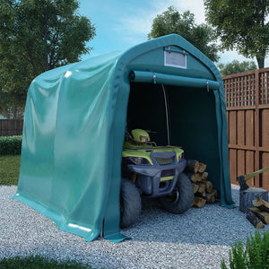 Tenda Garage in PVC 1,6x2,4 m Verde cod mxl 66354