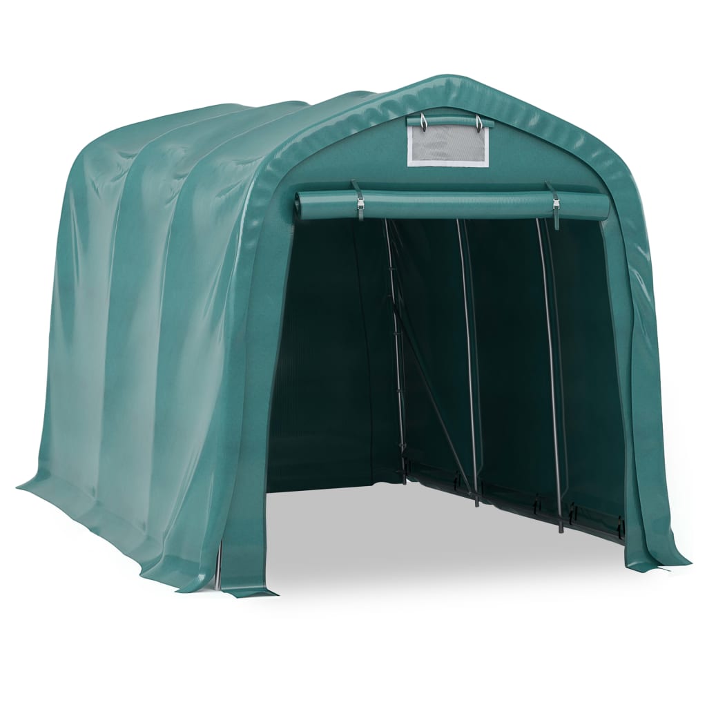 Tenda Garage in PVC 2,4x3,6 m Verde cod mxl 66093