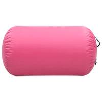 Rullo da Ginnastica Gonfiabile con Pompa 100x60 cm in PVC Rosa cod mxl 75428