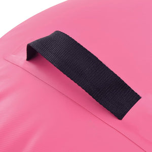 Rullo da Ginnastica Gonfiabile con Pompa 100x60 cm in PVC Rosa cod mxl 75428