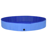 Piscina per Cani Pieghevole Blu 300x40 cm in PVC cod mxl 75919