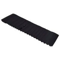 Cuscino per Lettino Prendisole Nero in Pelle Scamosciata cod mxl 68599