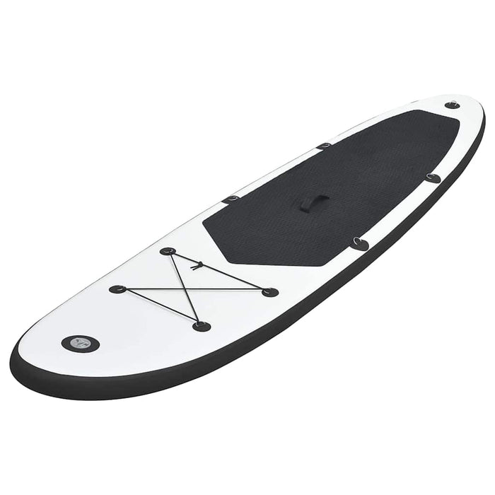 Set Tavola Gonfiabile da SUP Nero e Bianco 92729