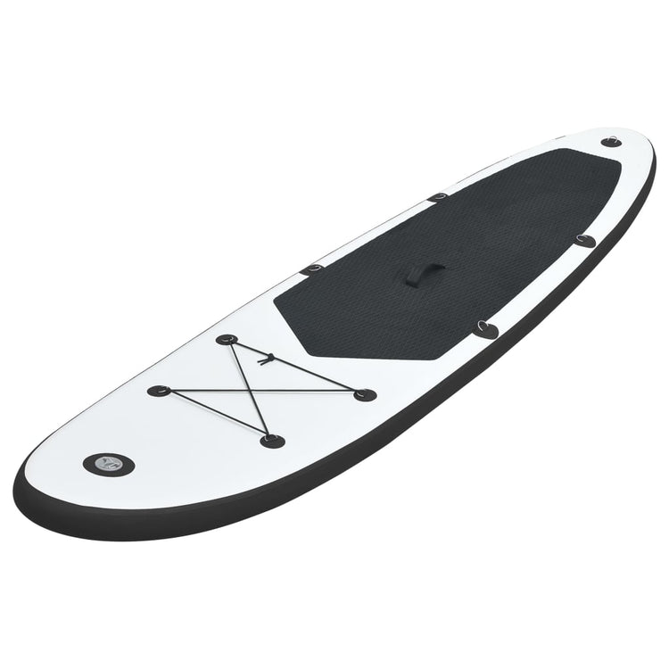 Set Tavola Gonfiabile da SUP Nero e Bianco cod mxl 58558