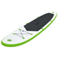 Set Tavola Gonfiabile da SUP Verde e Bianco cod mxl 62879