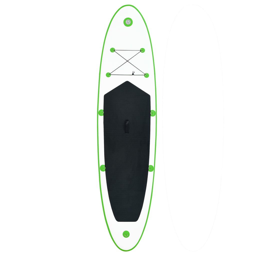 Set Tavola Gonfiabile da SUP Verde e Bianco cod mxl 62879