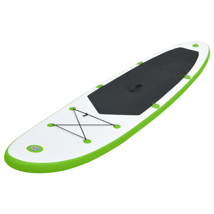 Set Tavola Gonfiabile da SUP Verde e Bianco cod mxl 55827