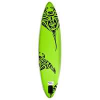 Set Tavola Gonfiabile da SUP 366x76x15 cm Verde