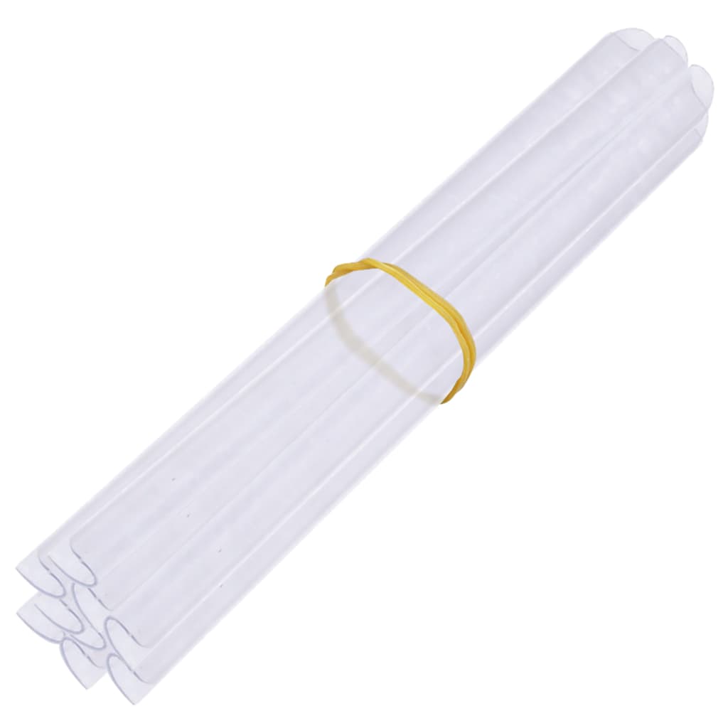 Recinzione Frangivento da Giardino PVC 35x0,19 m Crema