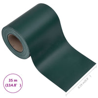 Recinzione Frangivento da Giardino PVC 35x0,19 m Verde Opaco cod mxl 10312