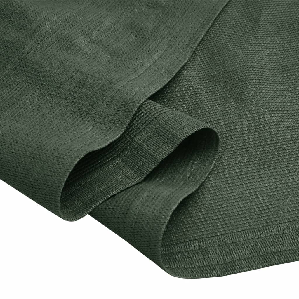 Tappeto da Tenda 250x350 cm Verde Scuro 310702