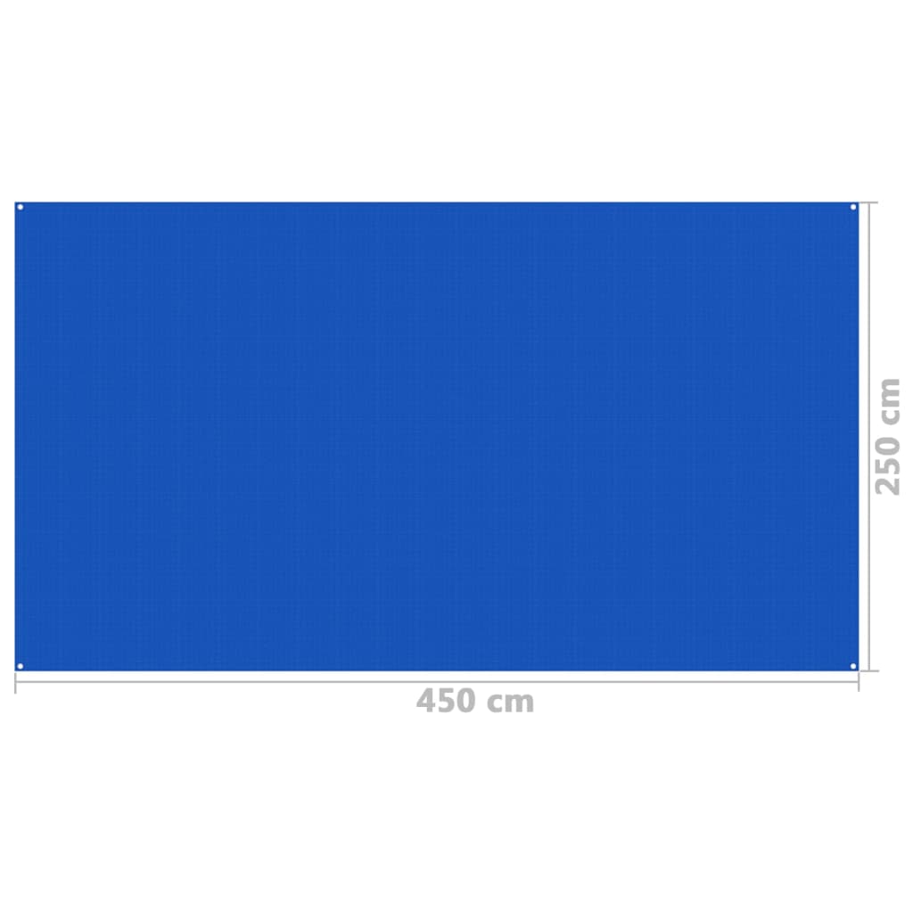 Tappeto da Tenda 250x450 cm Blu cod mxl 68189