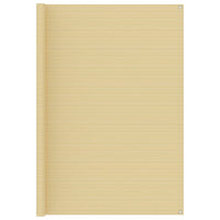 Tappeto da Tenda Beige 250x200 cm HDPE 310759