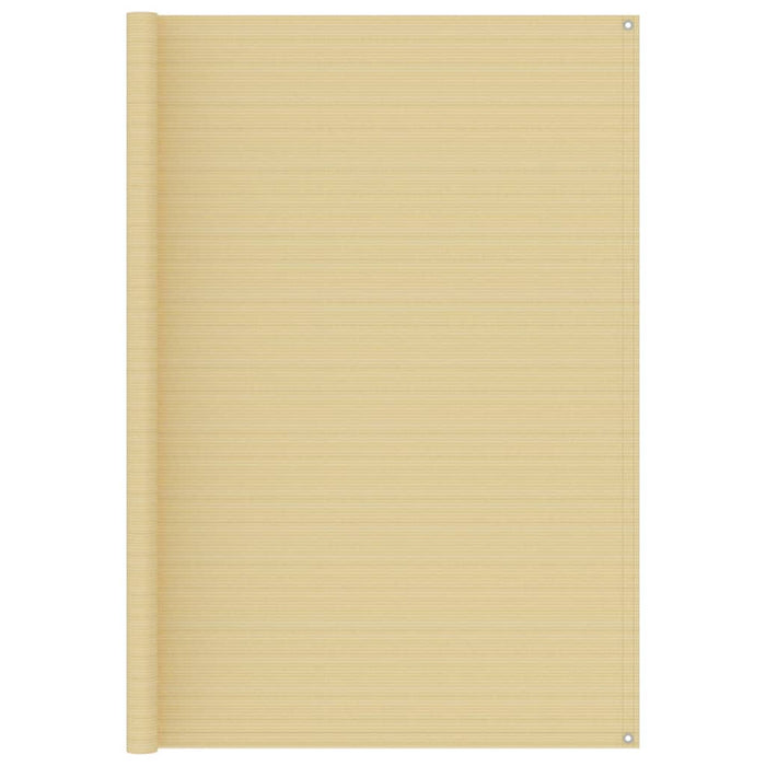 Tappeto da Tenda Beige 250x200 cm HDPE 310759