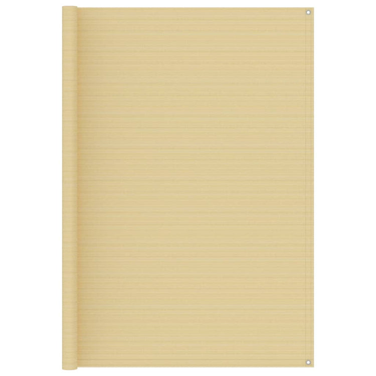 Tappeto da Tenda Beige 250x200 cm HDPE 310759