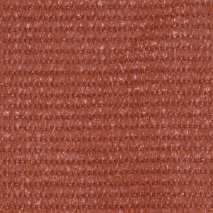 Paravento da Balcone Terracotta 75x500 cm in HDPE 310946