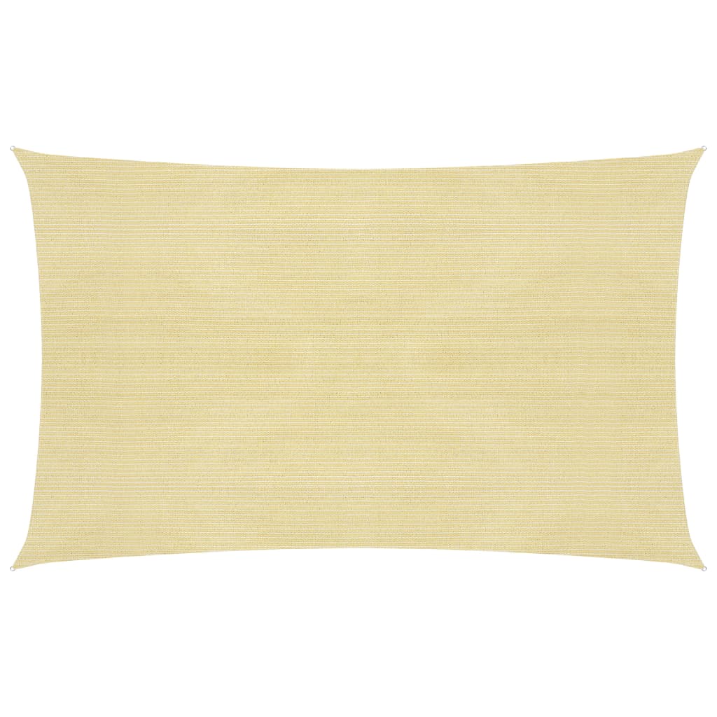 Vela Parasole 160 g/m² Beige 2,5x5 m in HDPE