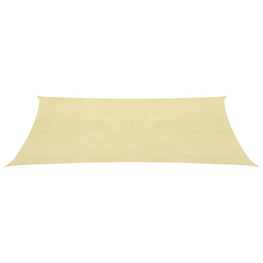 Vela Parasole 160 g/m² Beige 2,5x5 m in HDPE