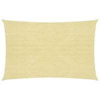 Vela Parasole 160 g/m² Beige 3x4 m in HDPE