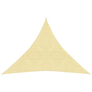 Vela Parasole 160 g/m² Beige 3x3x3 m in HDPE