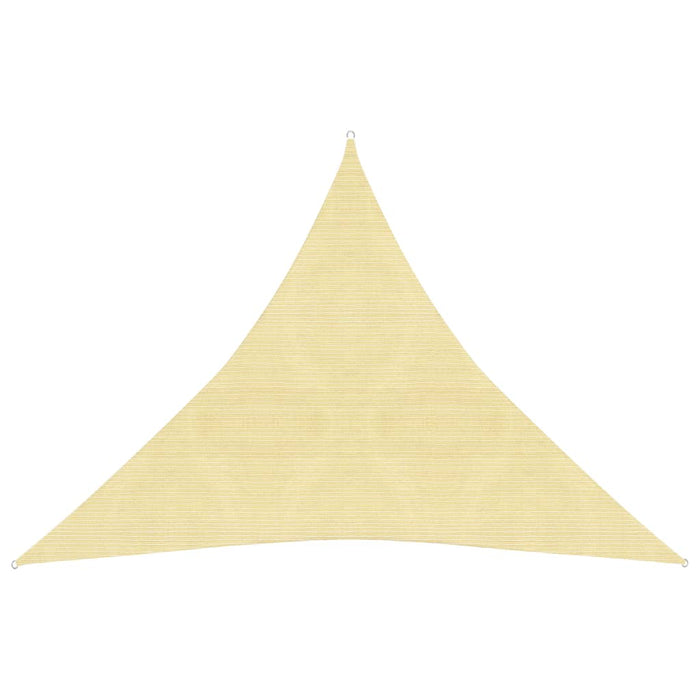 Vela Parasole 160 g/m² Beige 3x3x3 m in HDPE