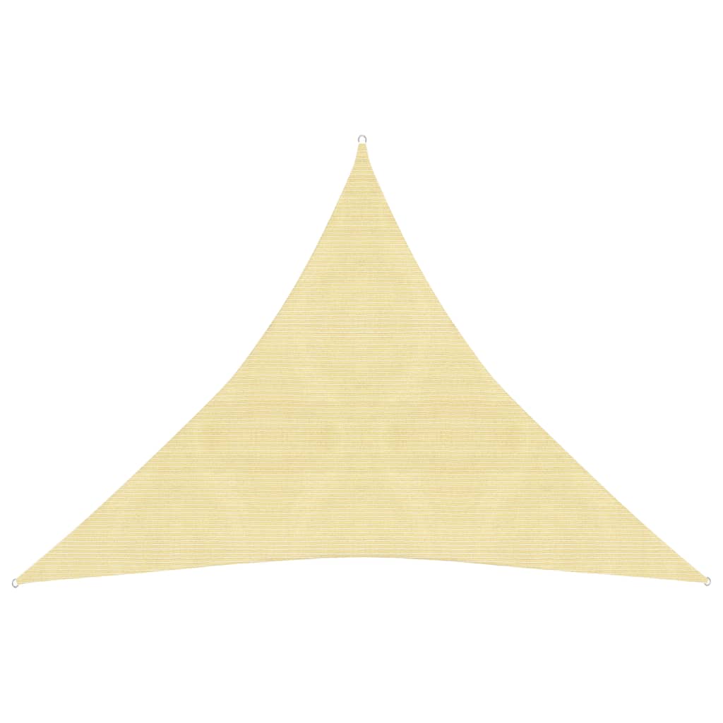 Vela Parasole 160 g/m² Beige 3x3x3 m in HDPE 311142